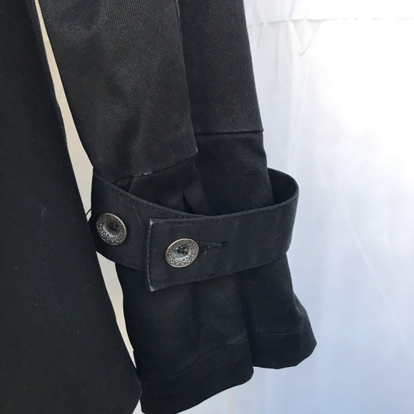 Unique Oakley Women’s Coat Black XS Steampunk - Picture 3 of 5